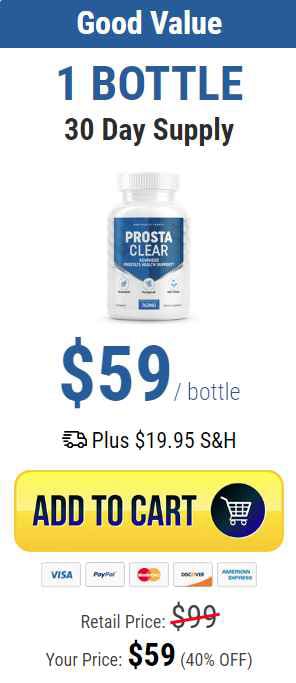 ProstaClear 1 Bottle Buy